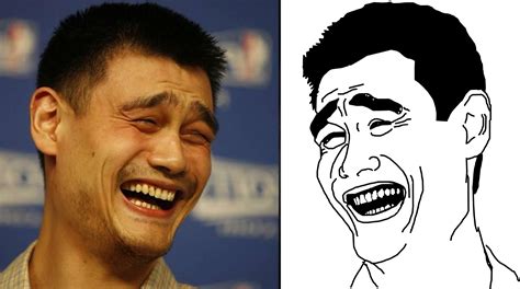 yao ming laughing meme